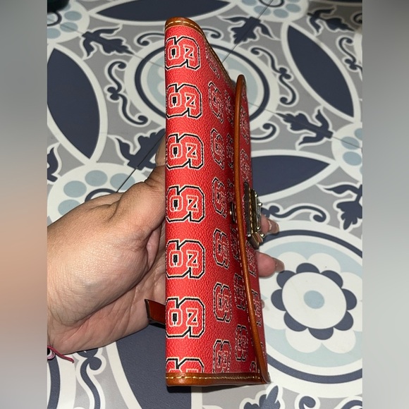 Dooney & Bourke Women’s NC State Monogram Leather Wallet - Picture 14 of 16